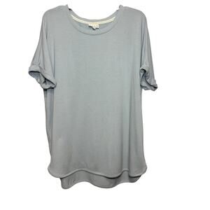 Wonderly light blue short sleeve shirt. Size XL